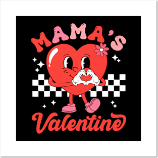 Mama's Valentine Happy Valentines Day Posters and Art